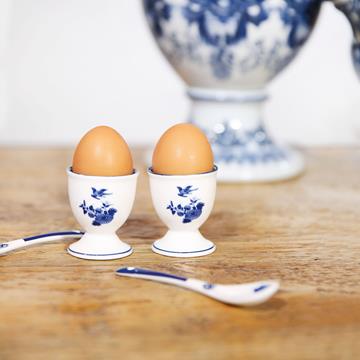 Egg holder delftware set of 2