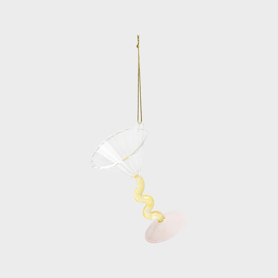 Ornament coupe curve yellow