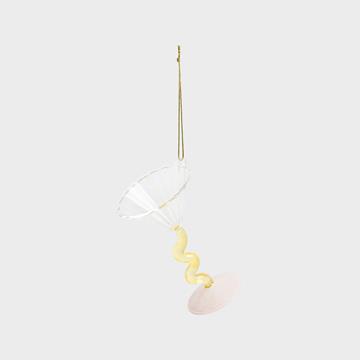 Ornament coupe curve yellow