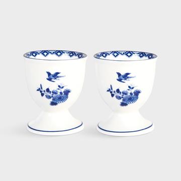 Egg holder delftware set of 2