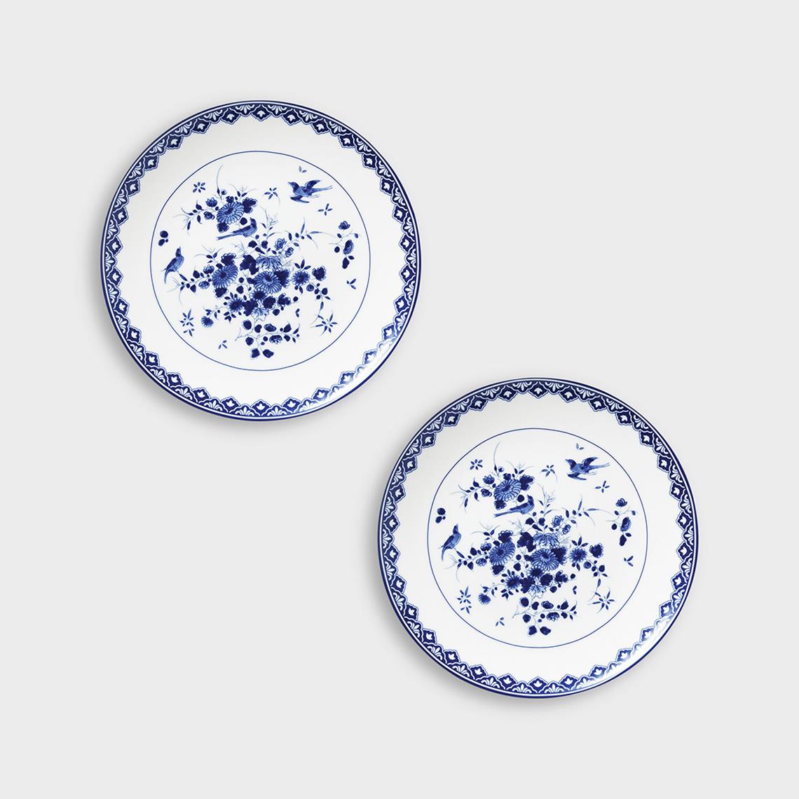 Plate delftware set of 2
