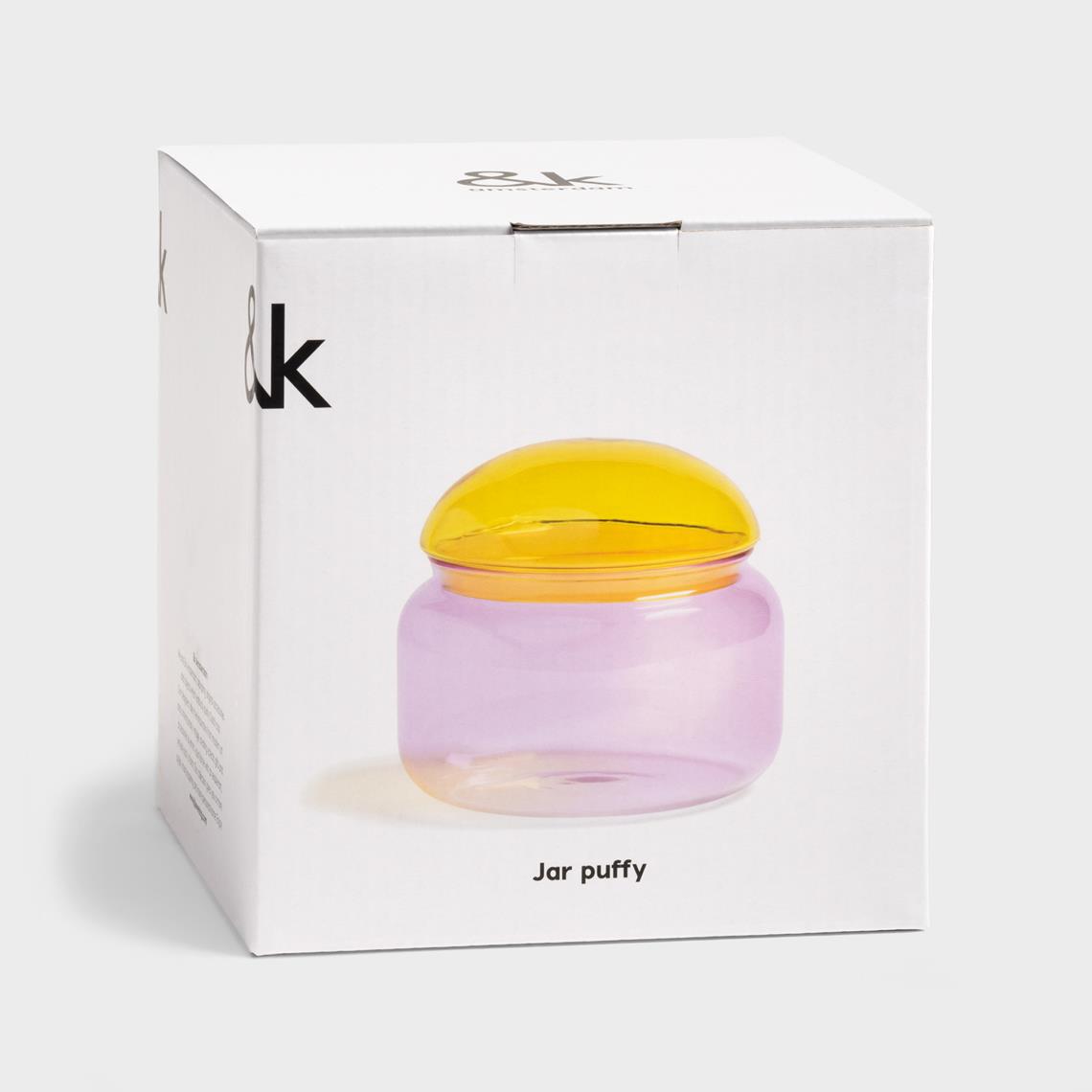 Jar puffy pink