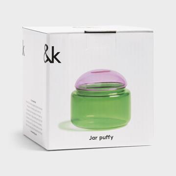 Jar puffy green
