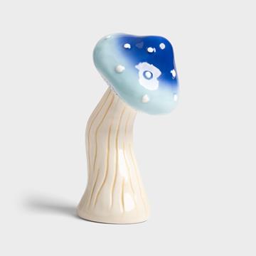Statue magic mushroom blue