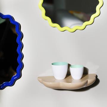 Mirror zigzag yellow