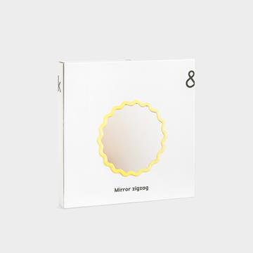Mirror zigzag yellow