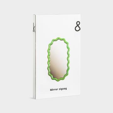 Mirror zigzag green