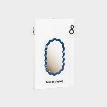 Mirror zigzag blue