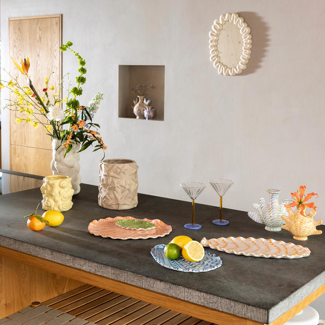 Mirror dribble white