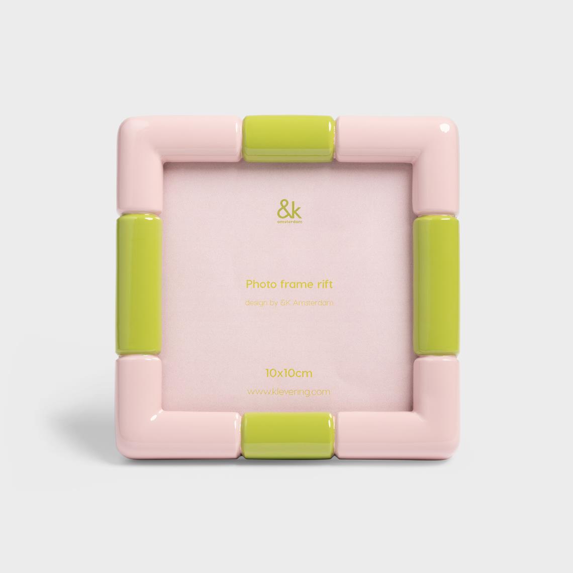 Photo frame rift square pink