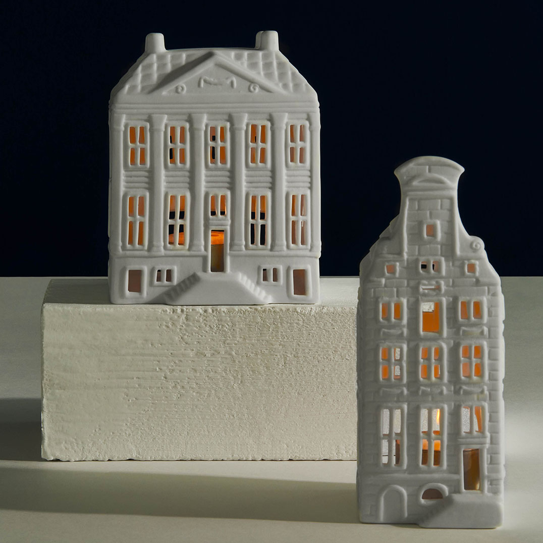 Tealight canal house mansion large