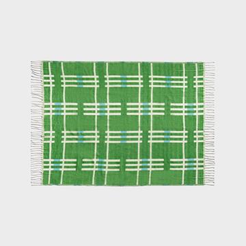 Throw plano blue 130x200