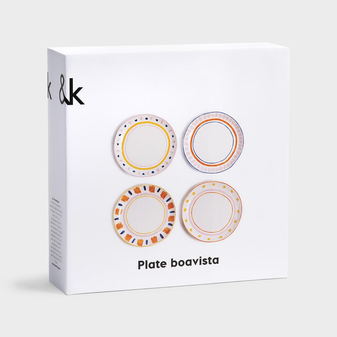 Plate boavista set of 4