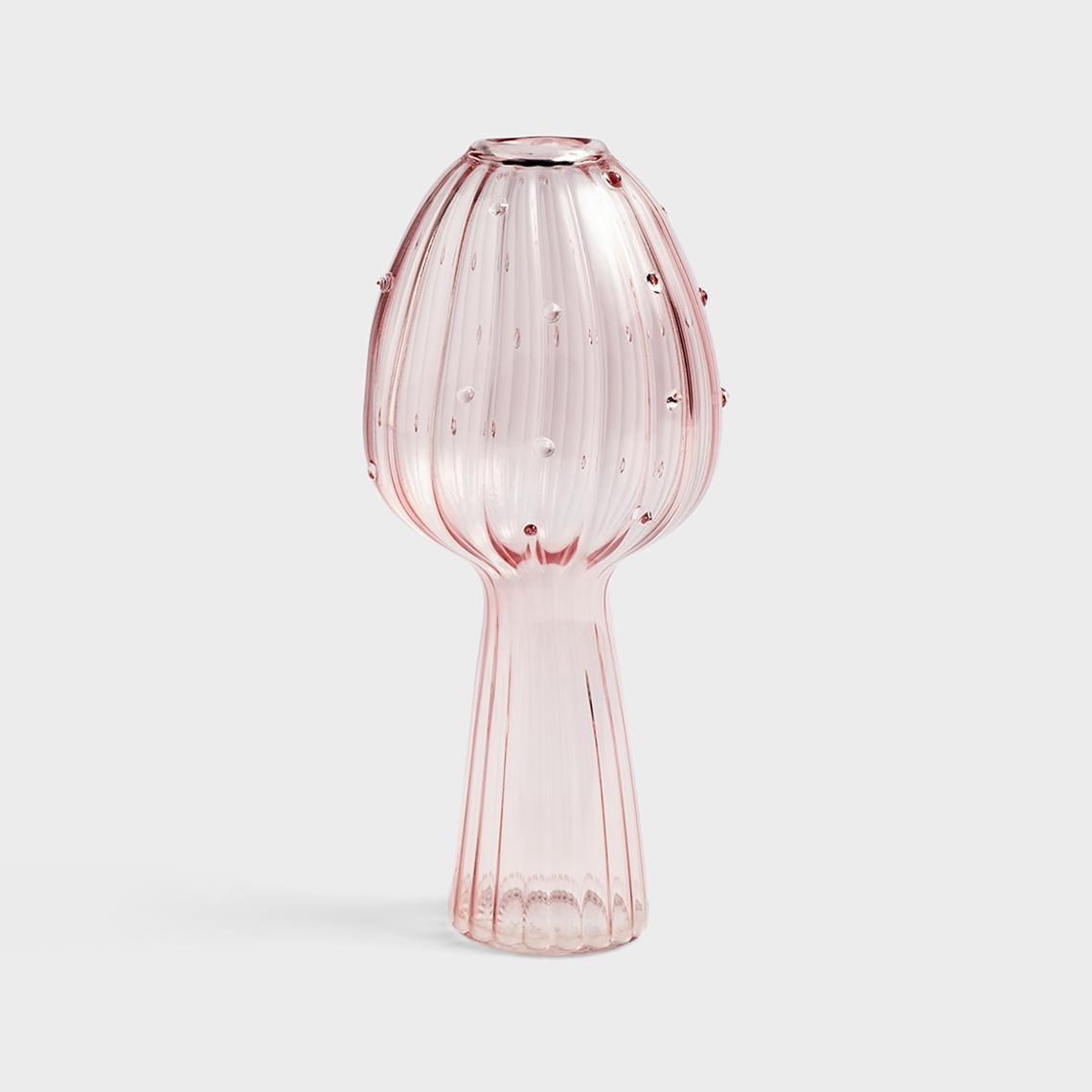 Vase mushroom pink