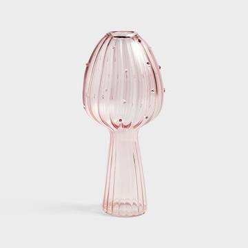 Vase mushroom pink