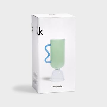 Carafe tulip green