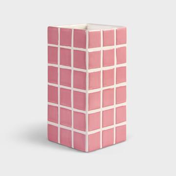 Vase tile pink