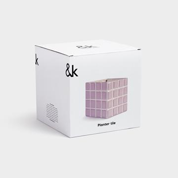 Planter tile lilac