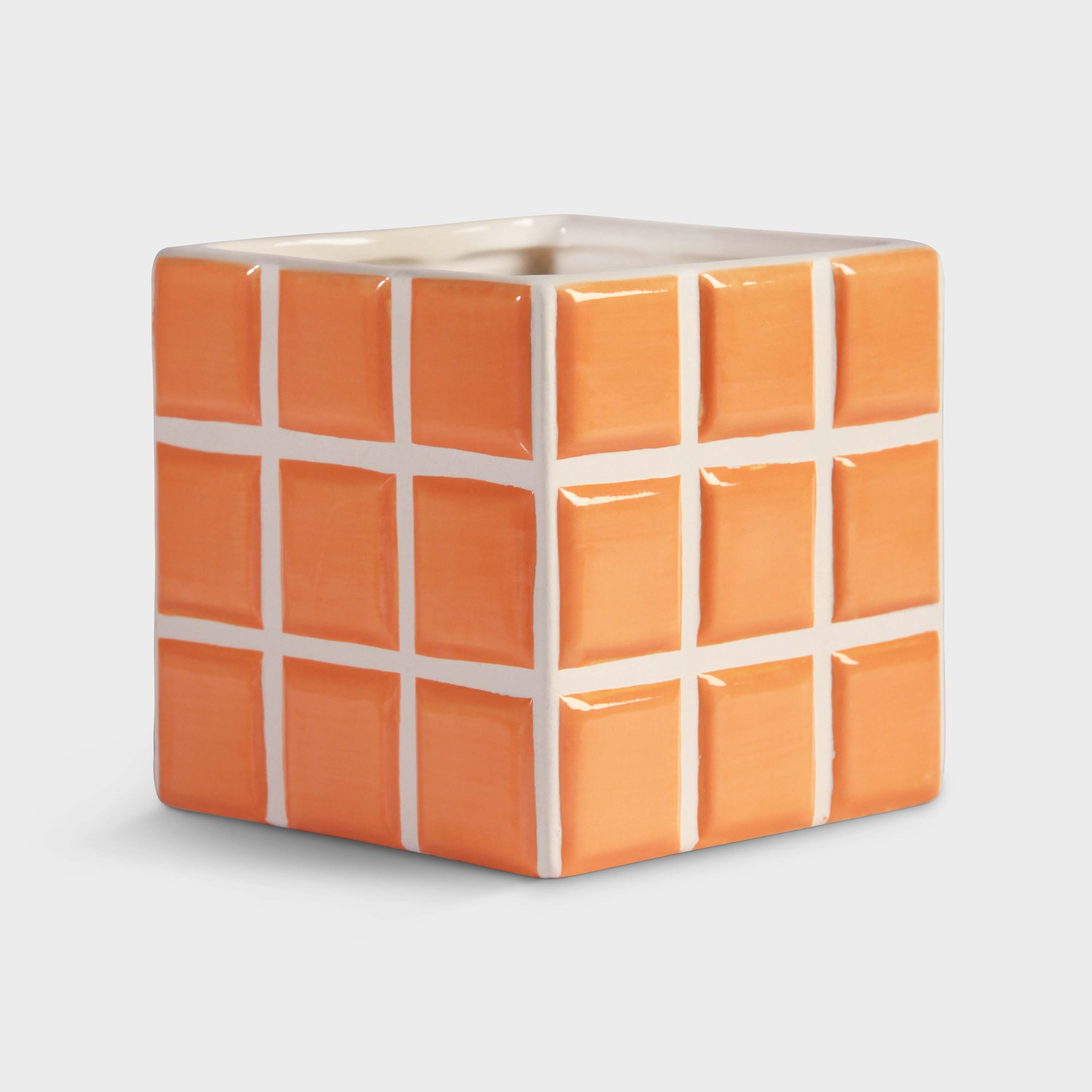 Planter tile peach