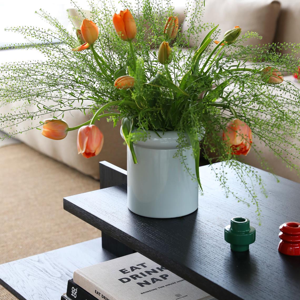 Vase turban mist