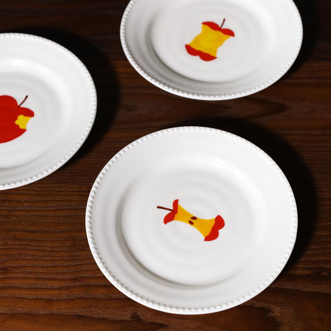 Plate haines small set of 4