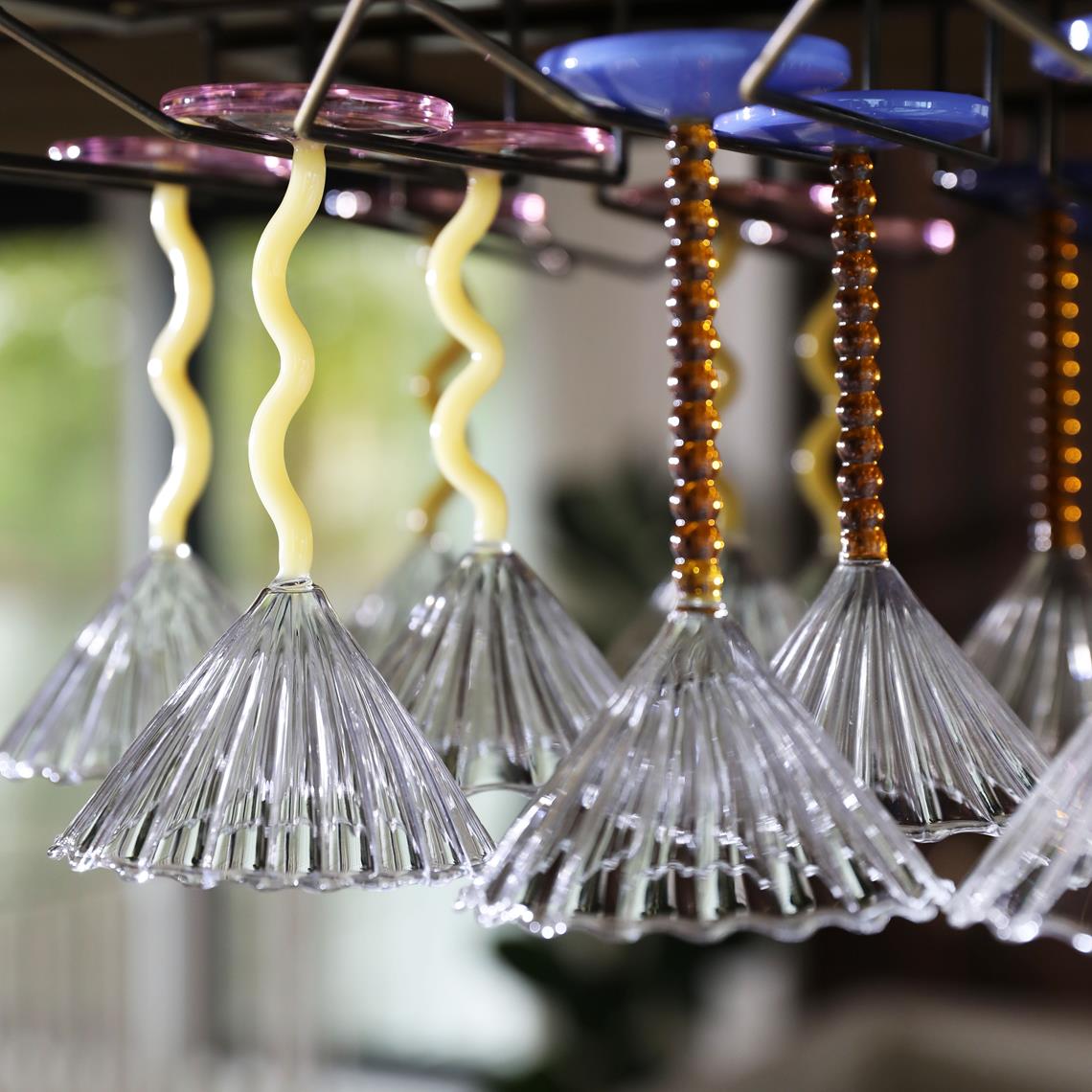 Coupe curve caramel set of 2