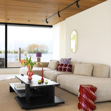 Pillar marshmallow burgundy