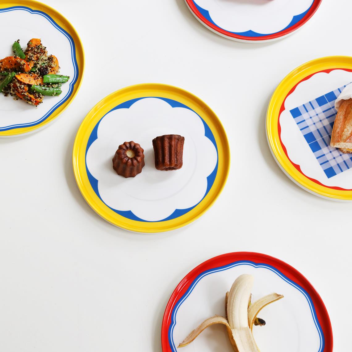 Plate daydream arch yellow