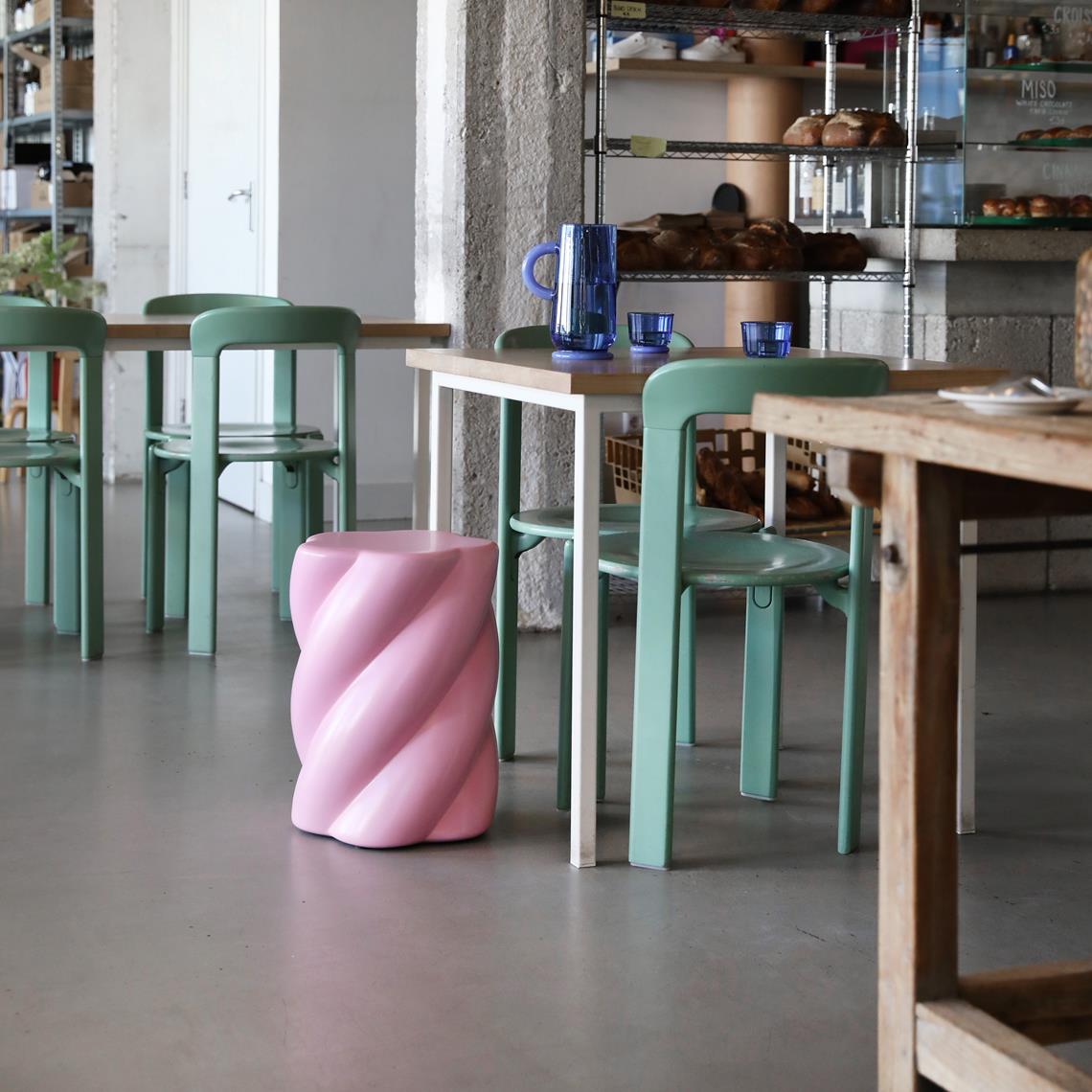 Stool marshmallow pink