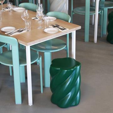 Stool marshmallow green