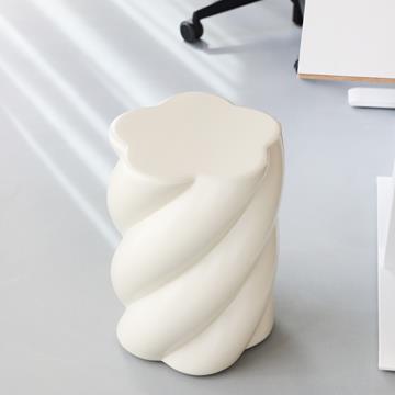 Stool marshmallow off white