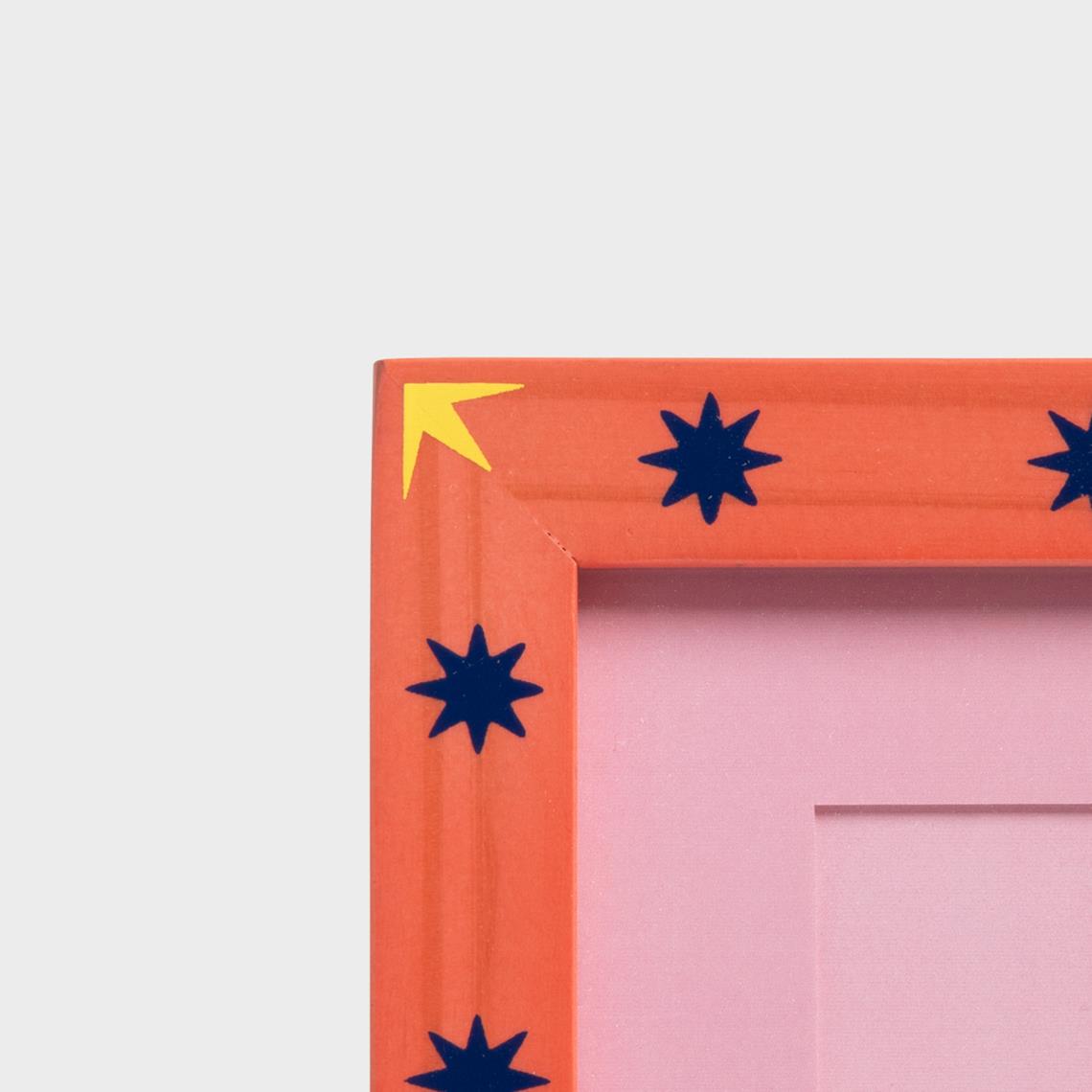 Photo frame patch small star