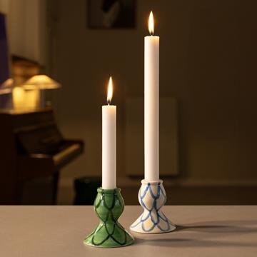 Candle holder sirène green