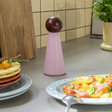 Salt & pepper halma large pink