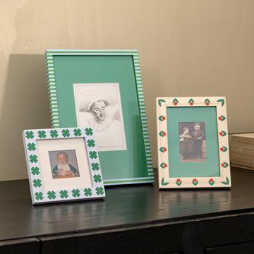 Photo frame patch large stripe