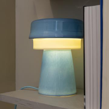 Table lamp hat blue