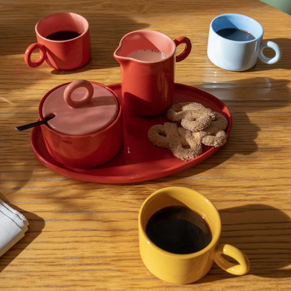 Mug chiquito ocher set of 2