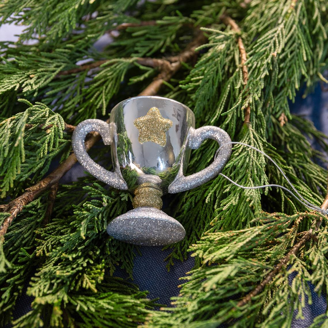 Ornament trophy silver