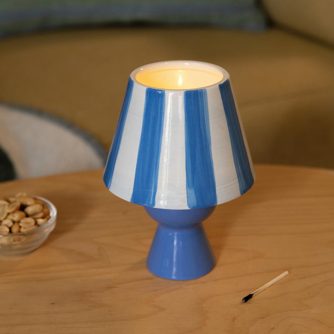 Tealight holder cantine blue