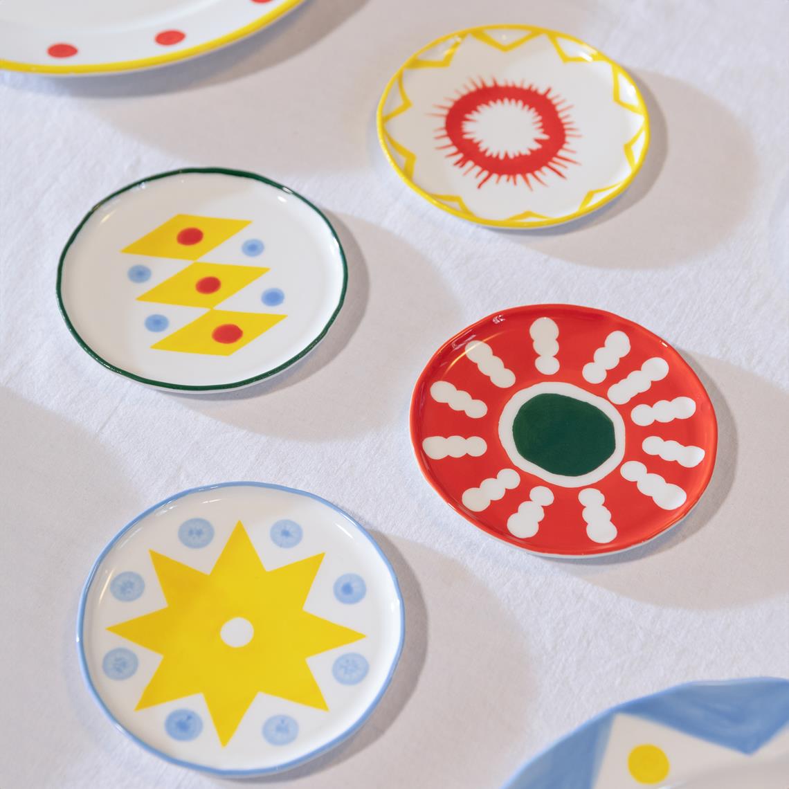 Plate festivo small set of 4