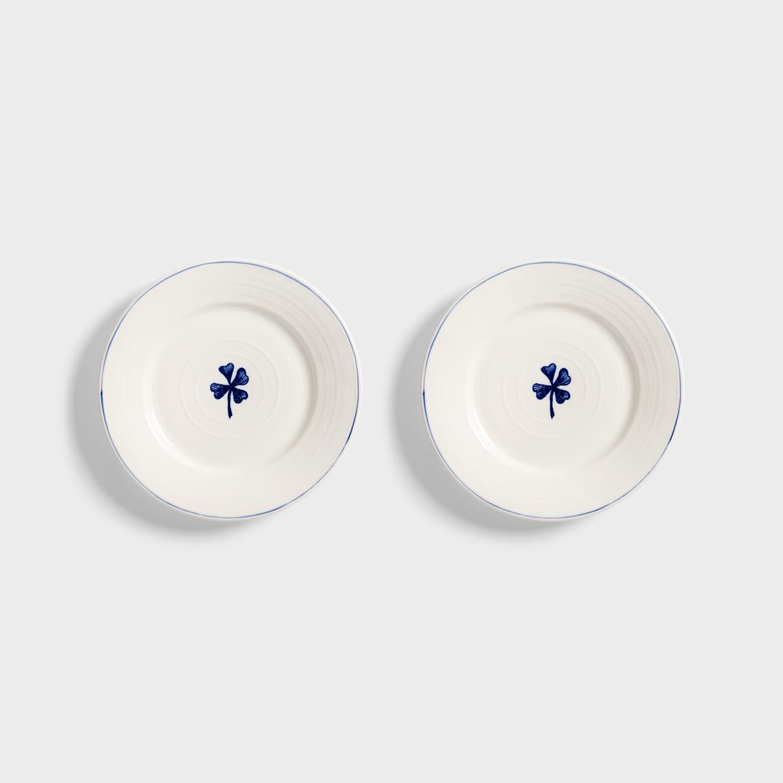 Plate anouk clover set of 2