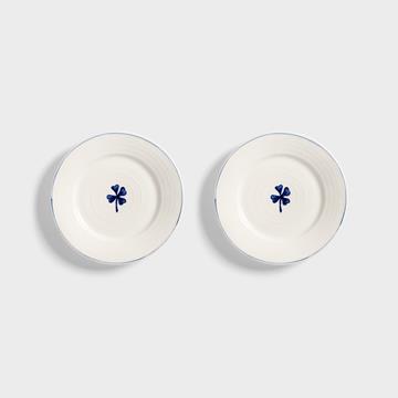 Plate anouk clover set of 2