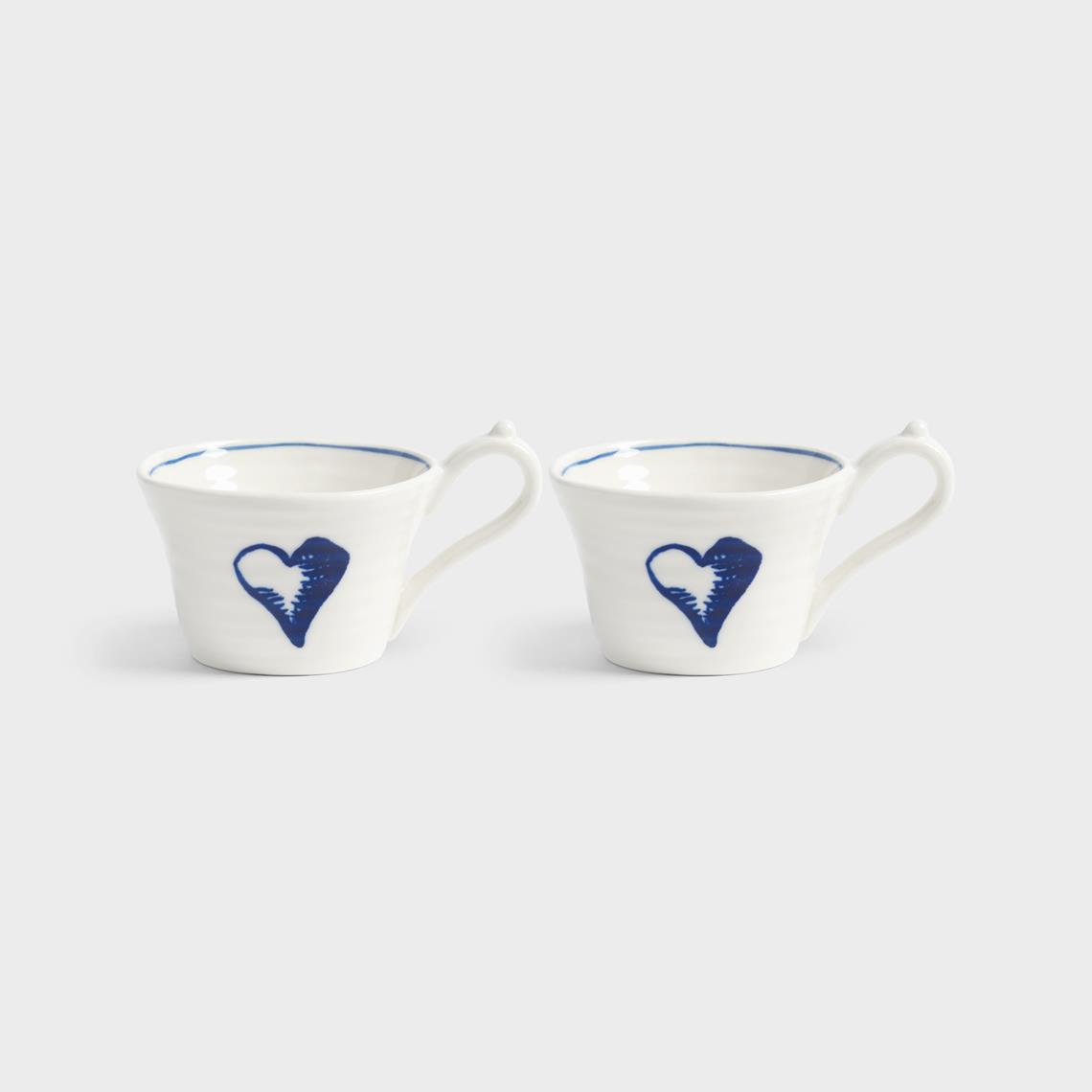 Mug anouk heart small set of 2