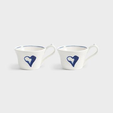 Mug anouk heart small set of 2