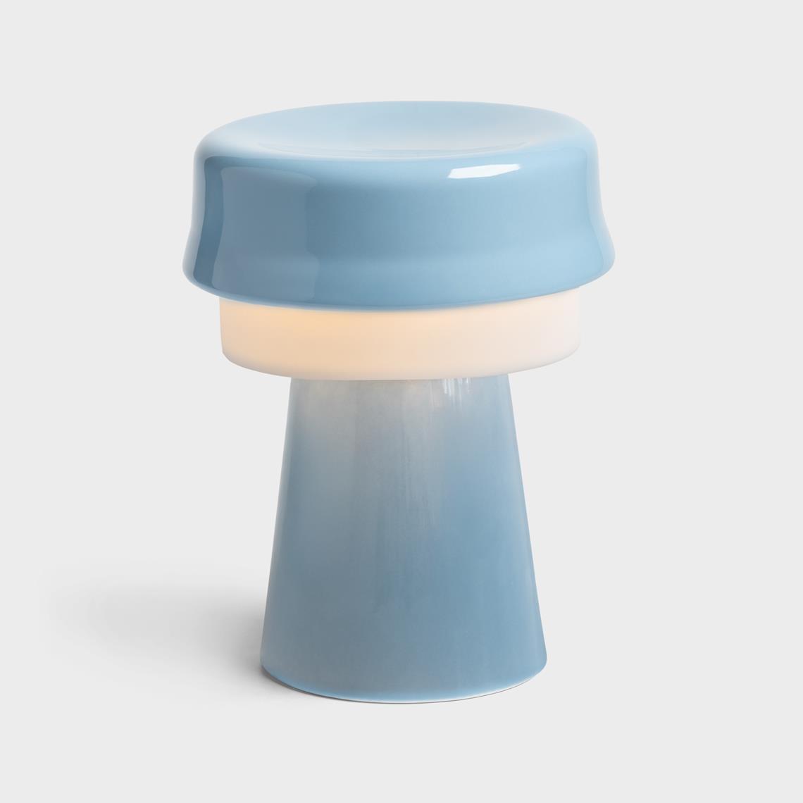 Table lamp hat blue