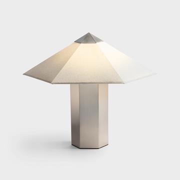 Tablelamp phira brushed steel