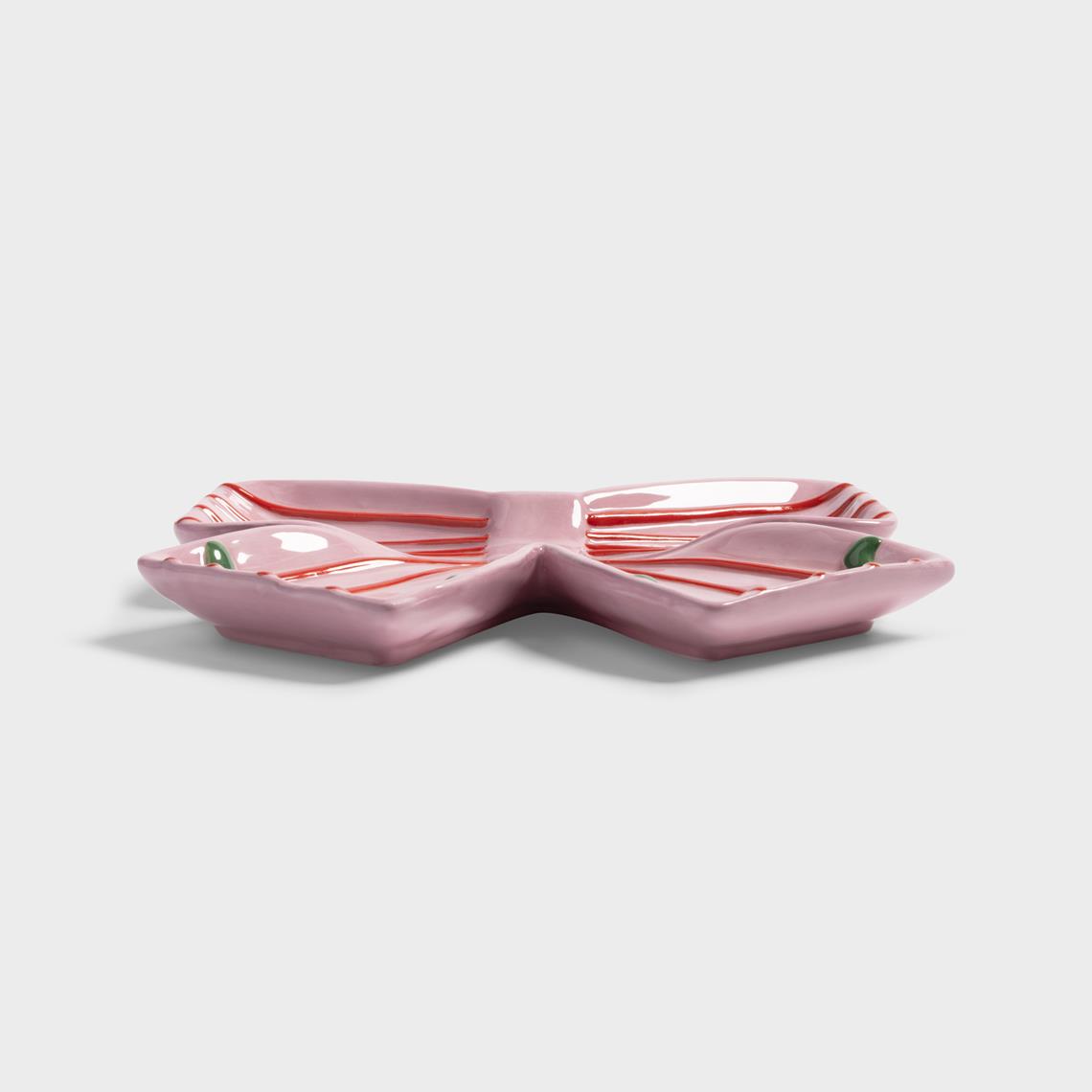 Plate ribbon pink