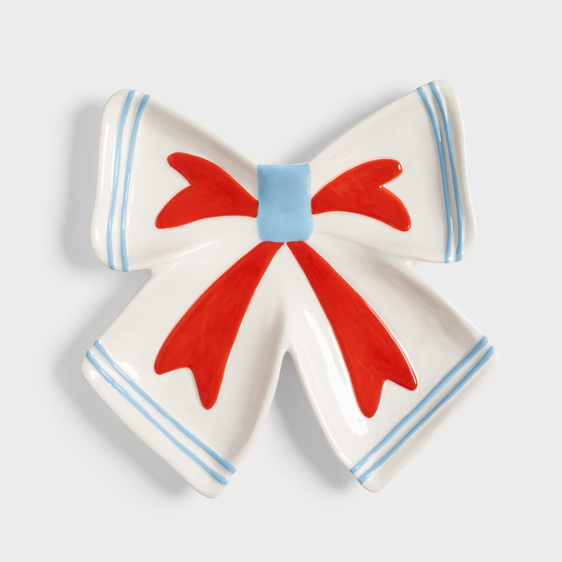 Plate ribbon off white