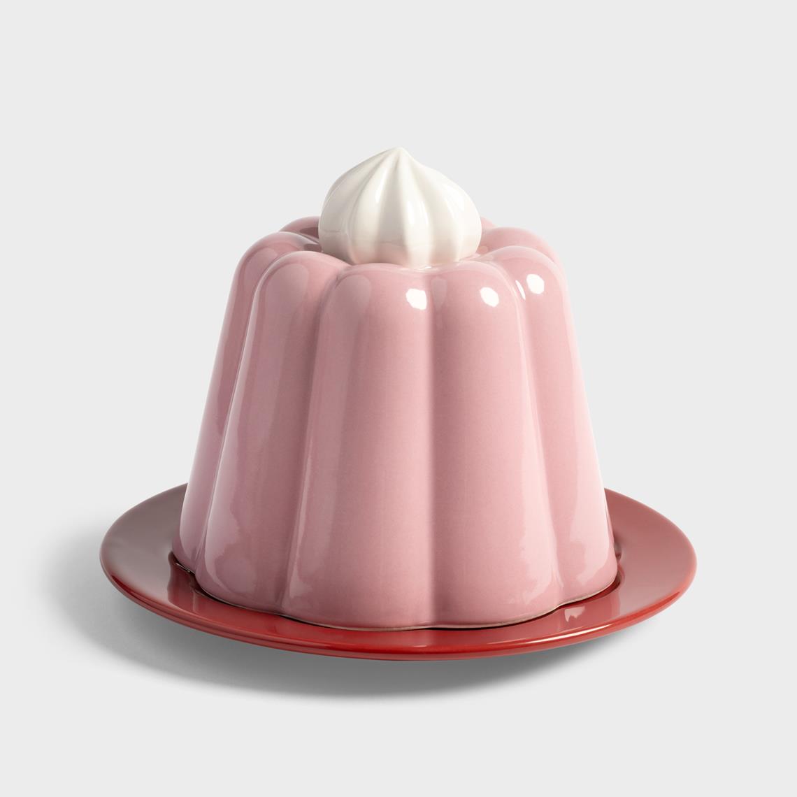Cloche pudding pink