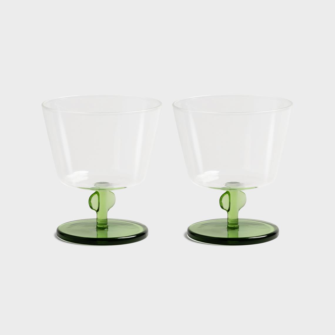 Water glass petal set of 2
